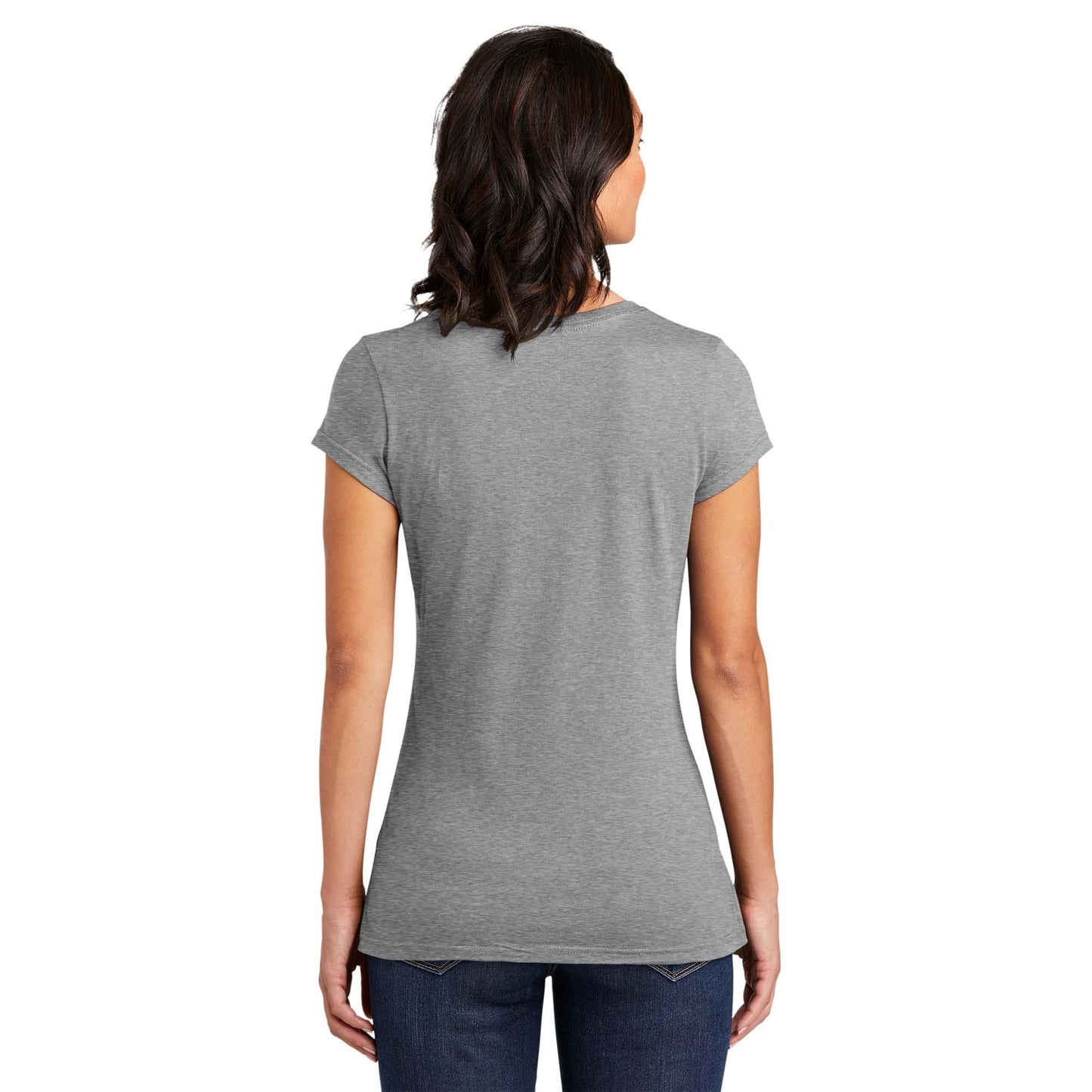 Black T-Shirts - District - Soft Cotton Tee - Comfortable Fit