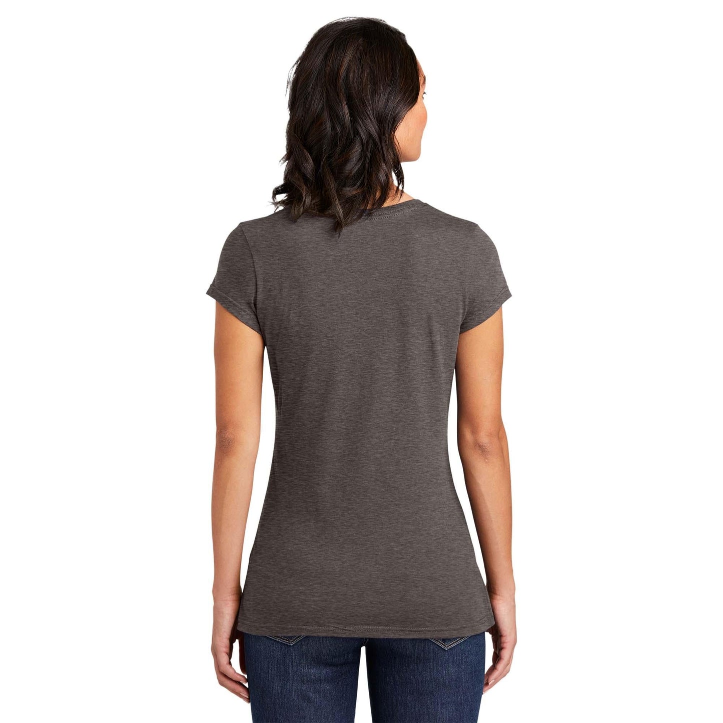 Black T-Shirts - District - Soft Cotton Tee - Comfortable Fit