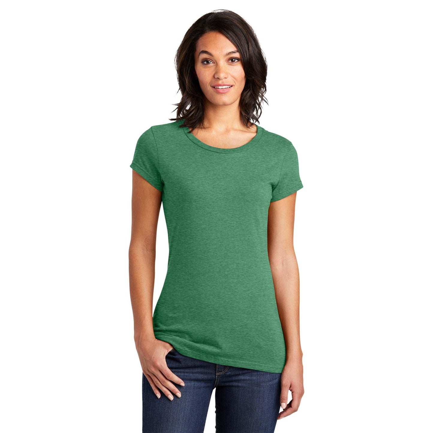 Black T-Shirts - District - Soft Cotton Tee - Comfortable Fit