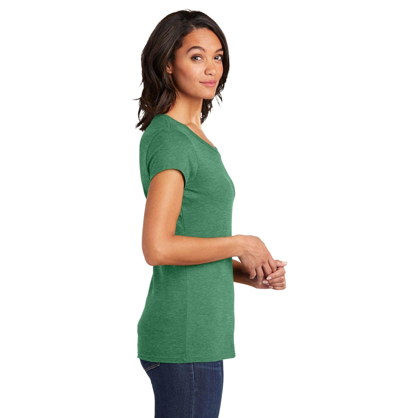 Black T-Shirts - District - Soft Cotton Tee - Comfortable Fit