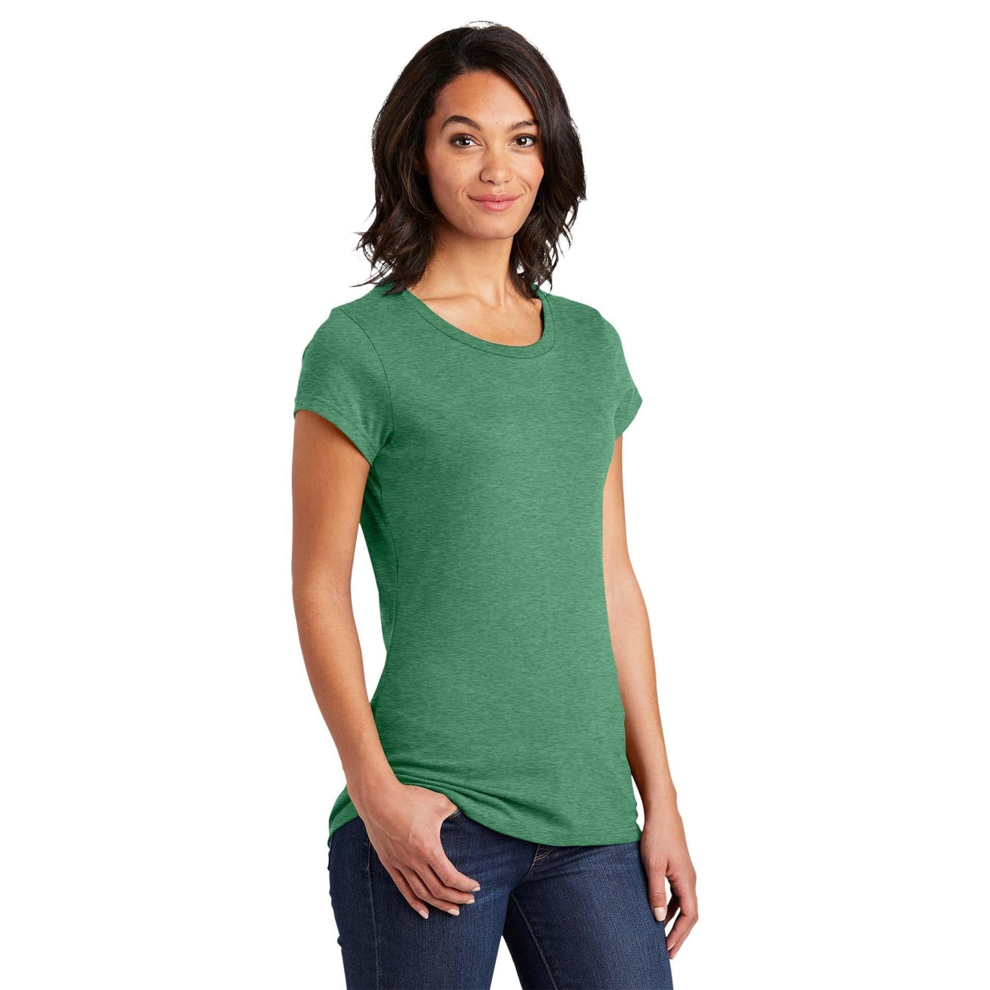 Black T-Shirts - District - Soft Cotton Tee - Comfortable Fit