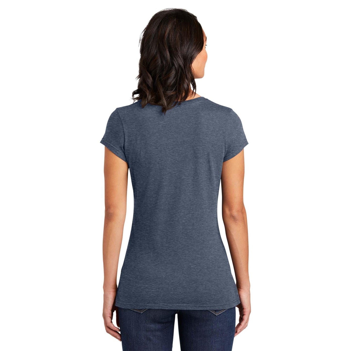 Black T-Shirts - District - Soft Cotton Tee - Comfortable Fit
