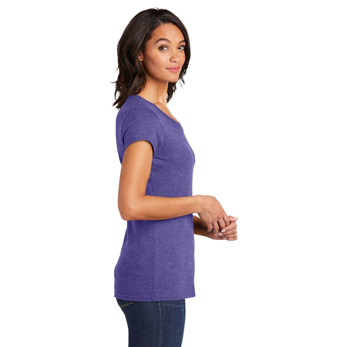 Black T-Shirts - District - Soft Cotton Tee - Comfortable Fit