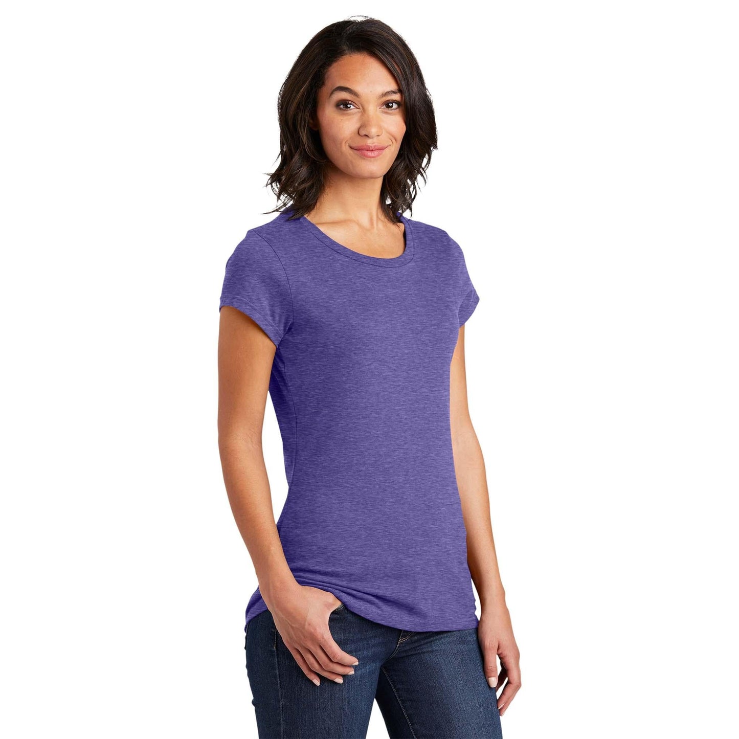 Black T-Shirts - District - Soft Cotton Tee - Comfortable Fit