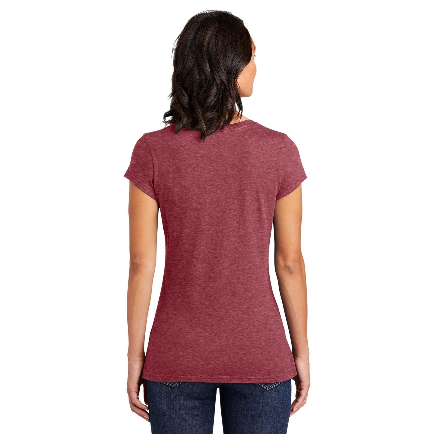 Black T-Shirts - District - Soft Cotton Tee - Comfortable Fit
