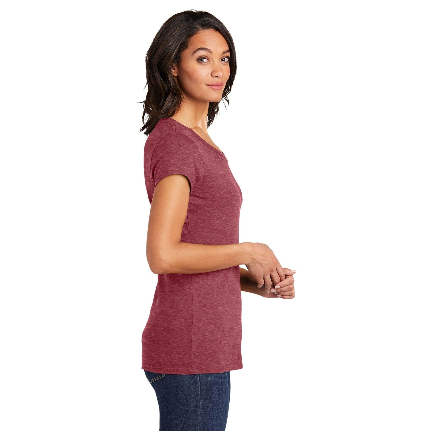 Black T-Shirts - District - Soft Cotton Tee - Comfortable Fit