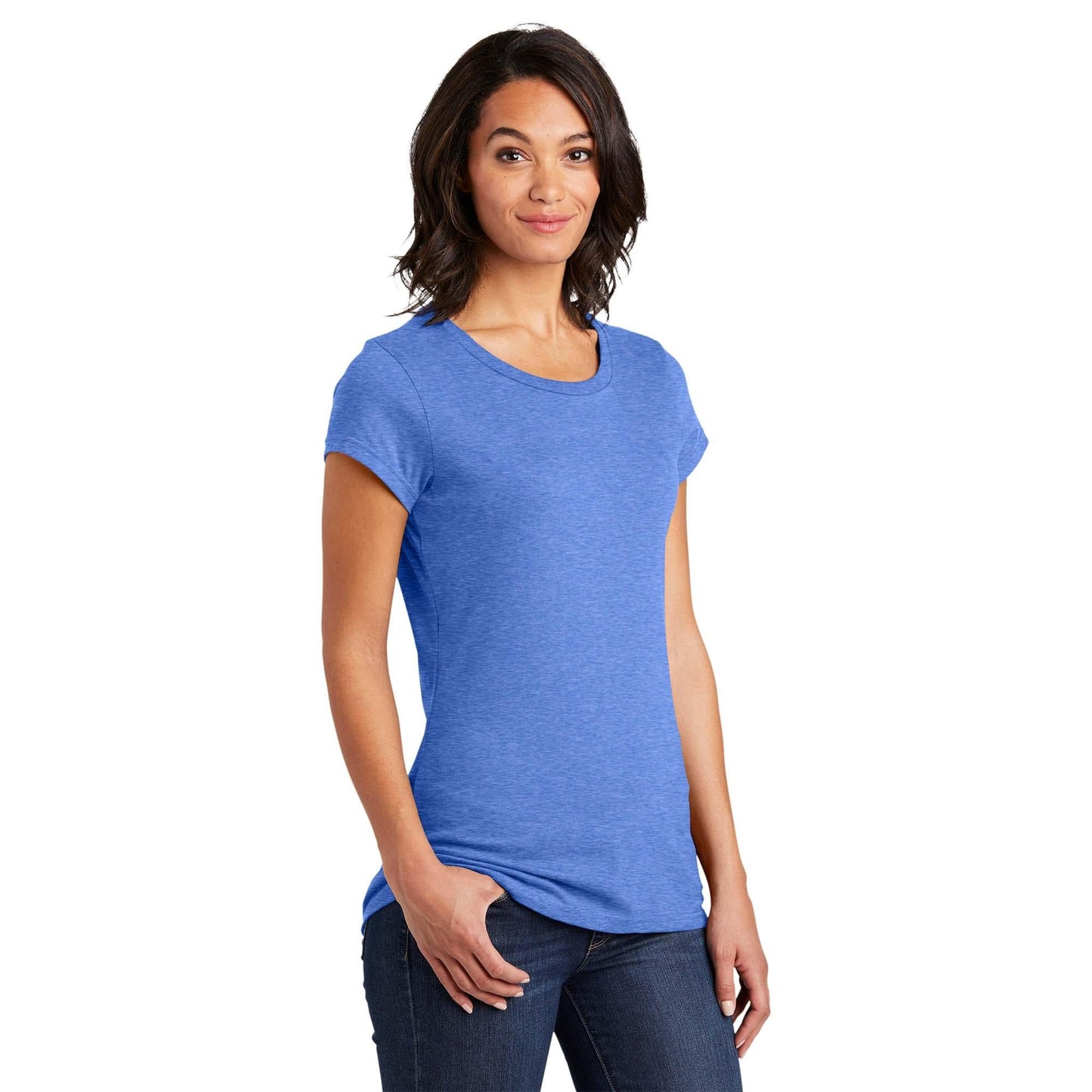 Black T-Shirts - District - Soft Cotton Tee - Comfortable Fit