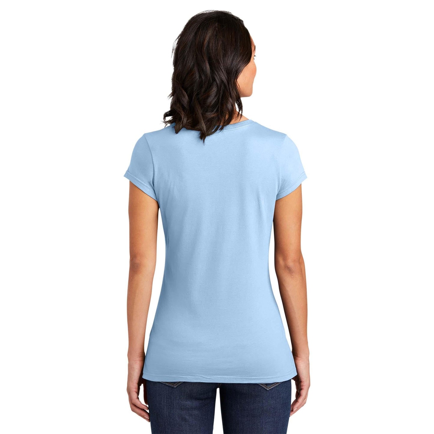 Black T-Shirts - District - Soft Cotton Tee - Comfortable Fit
