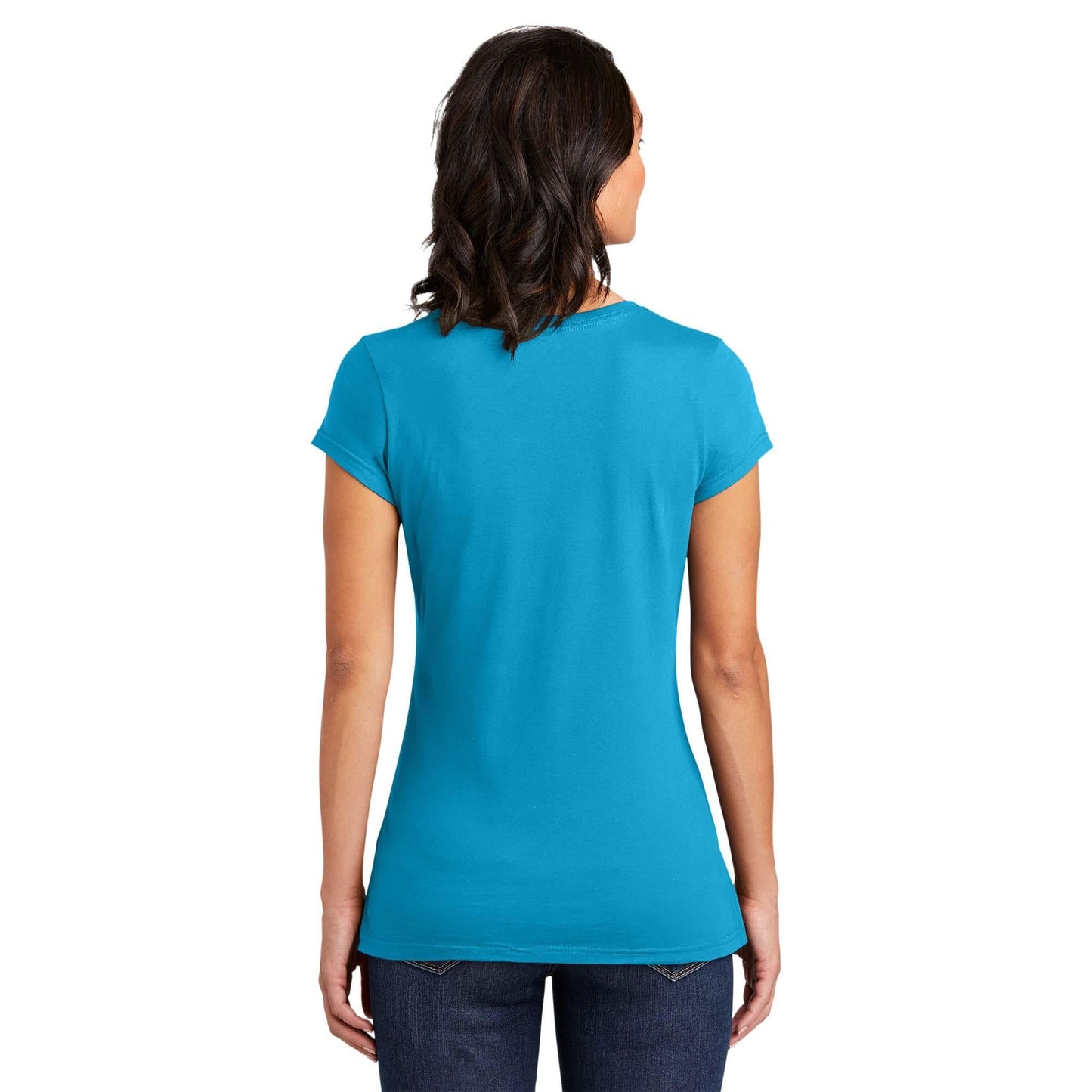 Black T-Shirts - District - Soft Cotton Tee - Comfortable Fit