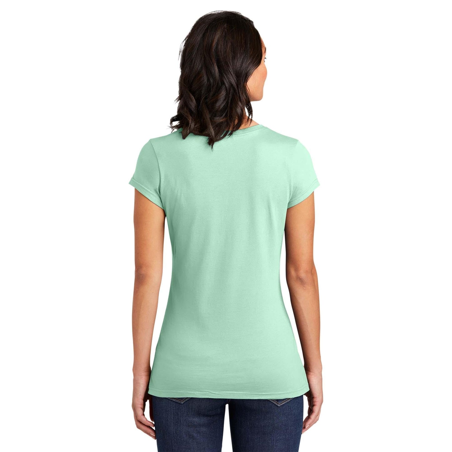 Black T-Shirts - District - Soft Cotton Tee - Comfortable Fit