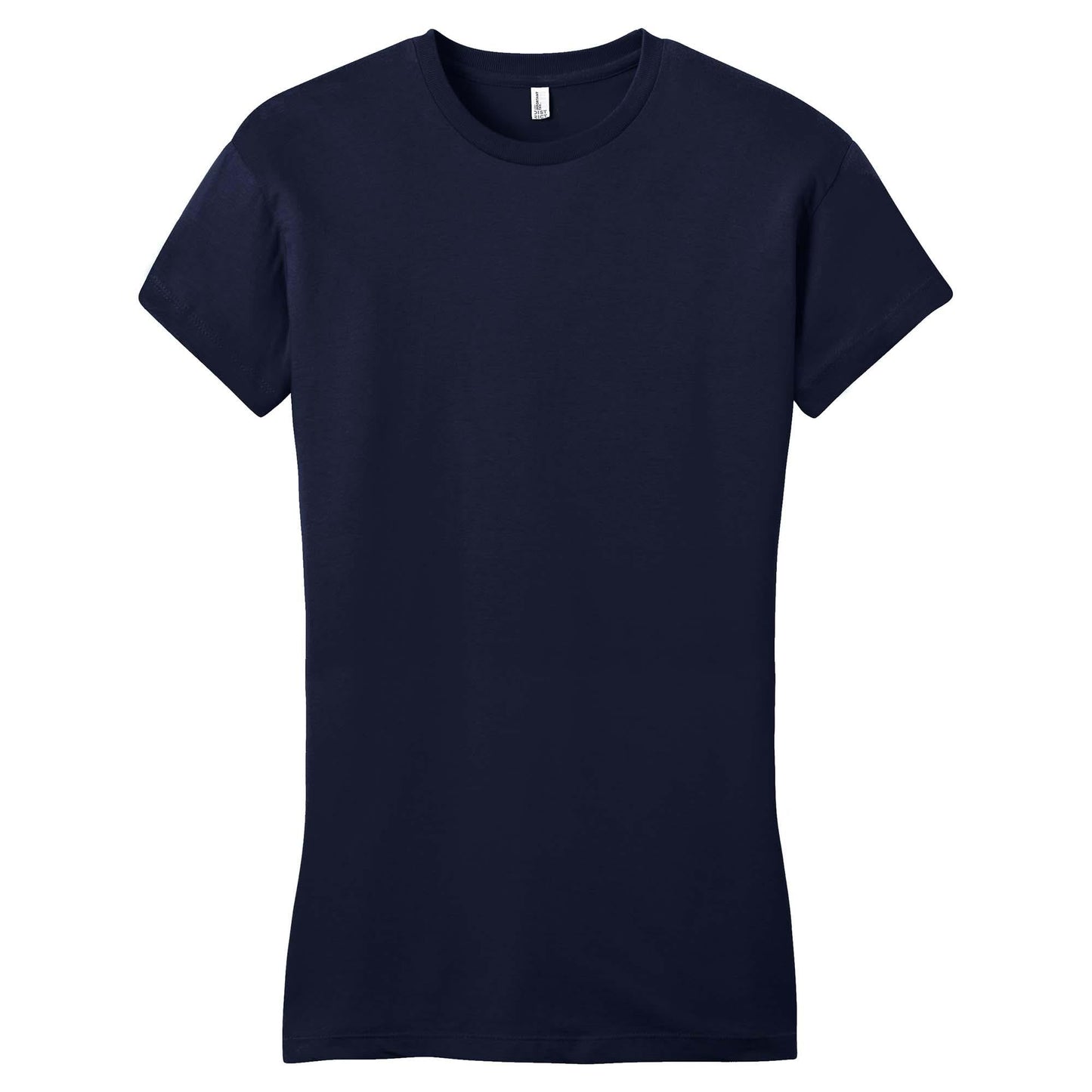 Black T-Shirts - District - Soft Cotton Tee - Comfortable Fit