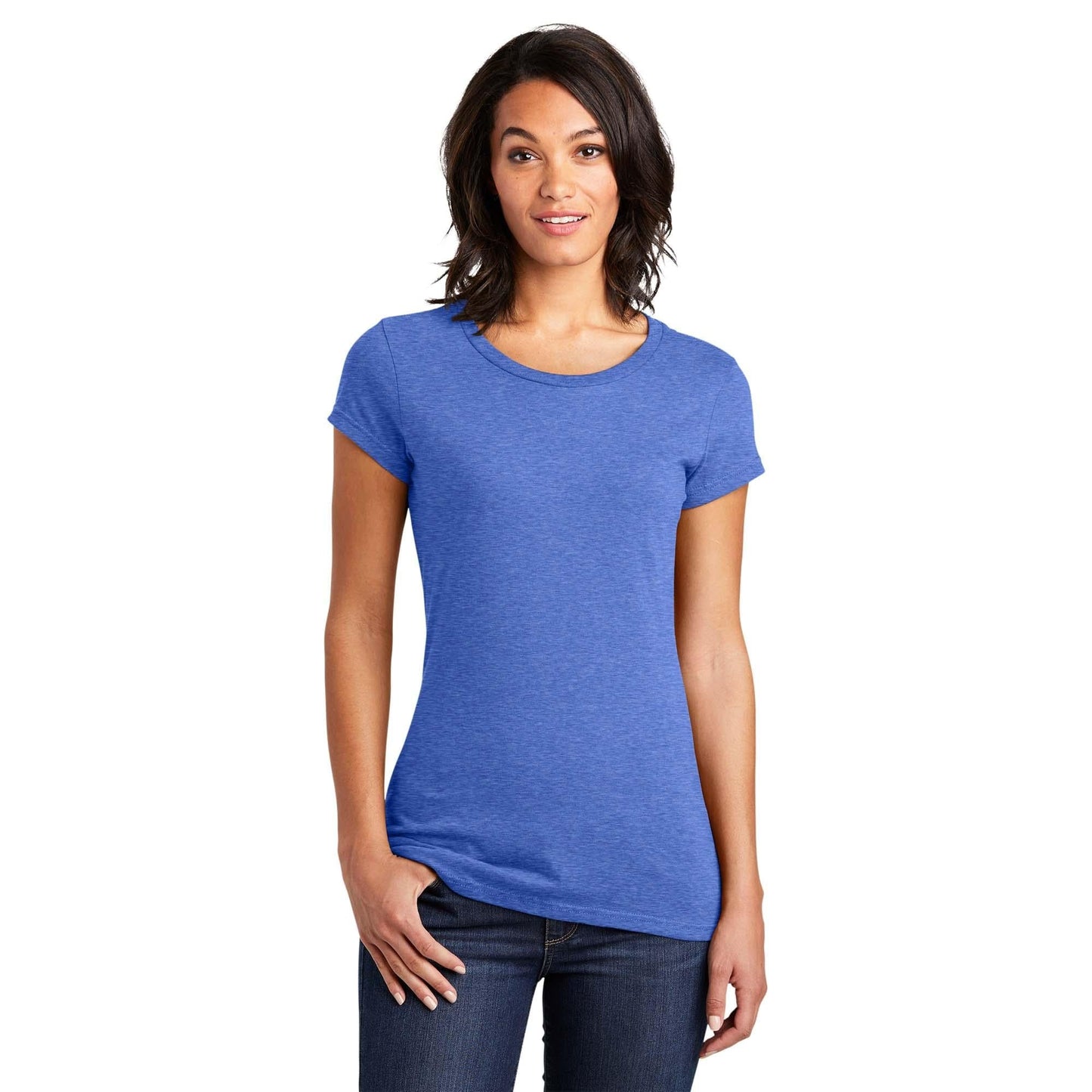 Black T-Shirts - District - Soft Cotton Tee - Comfortable Fit