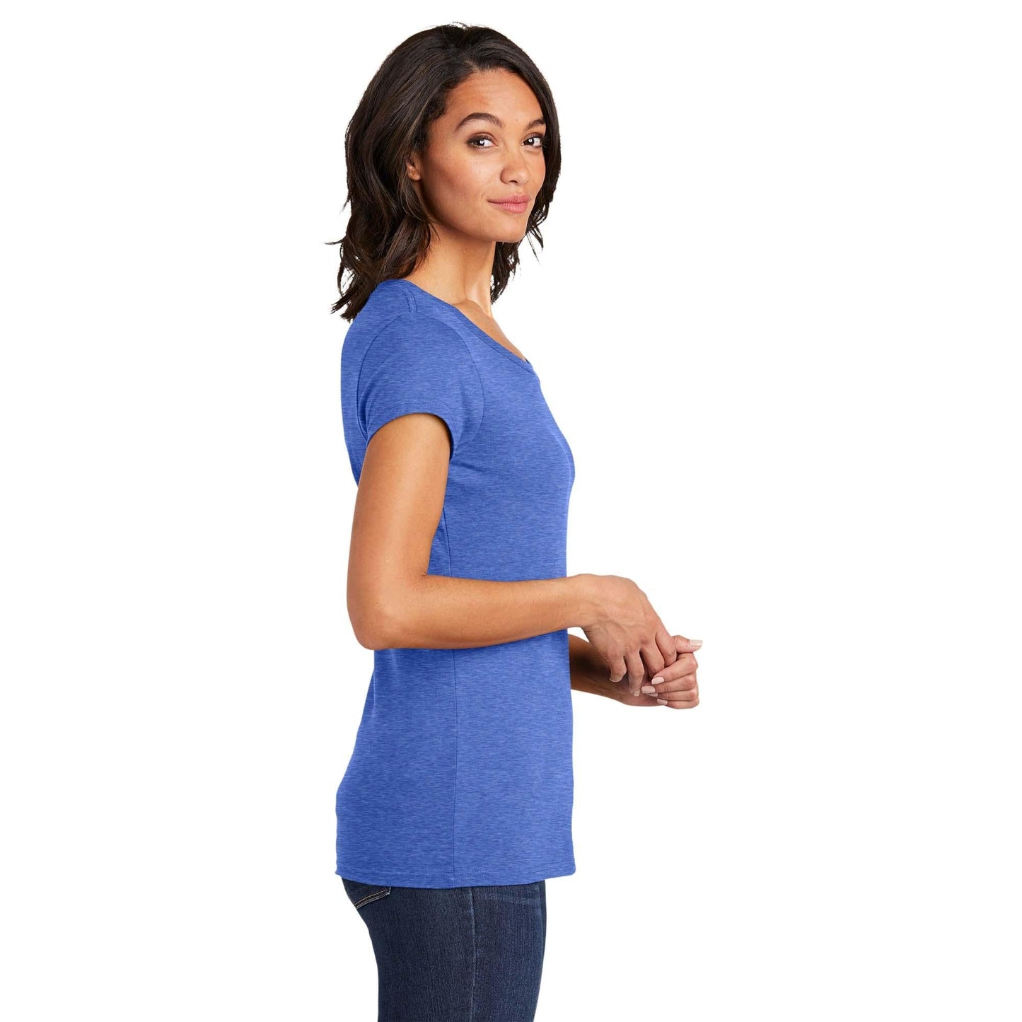 Black T-Shirts - District - Soft Cotton Tee - Comfortable Fit