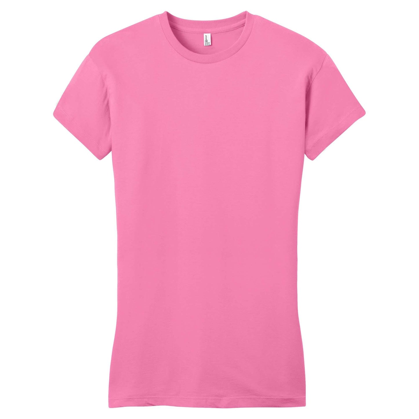 Black T-Shirts - District - Soft Cotton Tee - Comfortable Fit