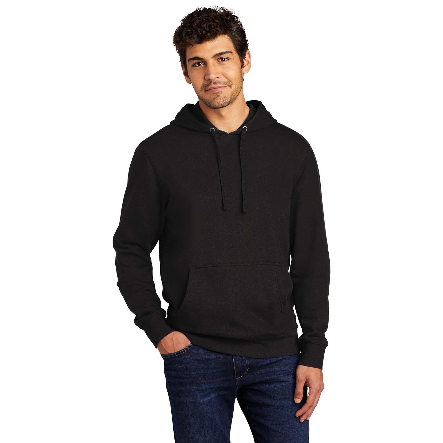 Black Sweatshirts - District - Cozy Hoodie - Comfortable Style