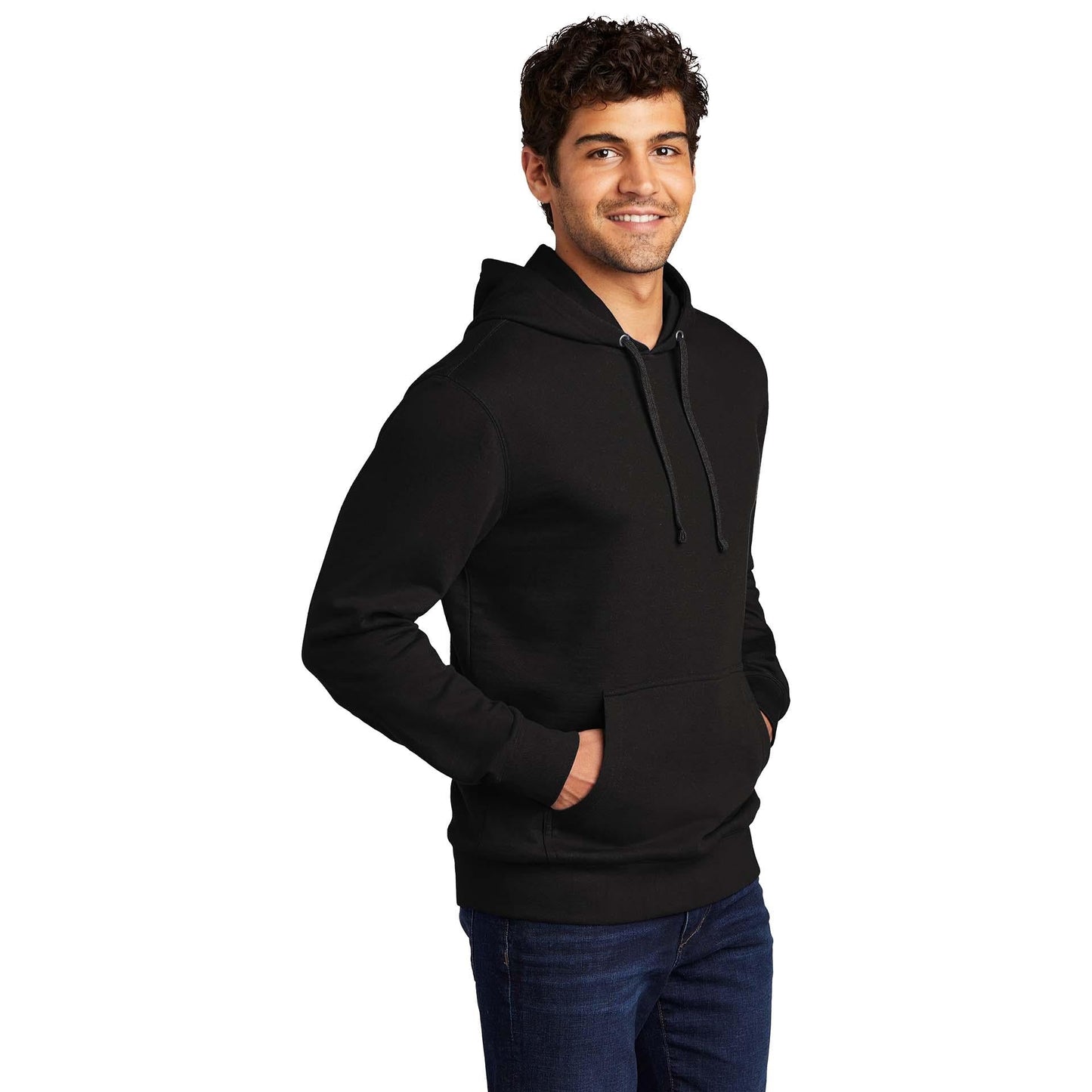 Black Sweatshirts - District - Cozy Hoodie - Comfortable Style