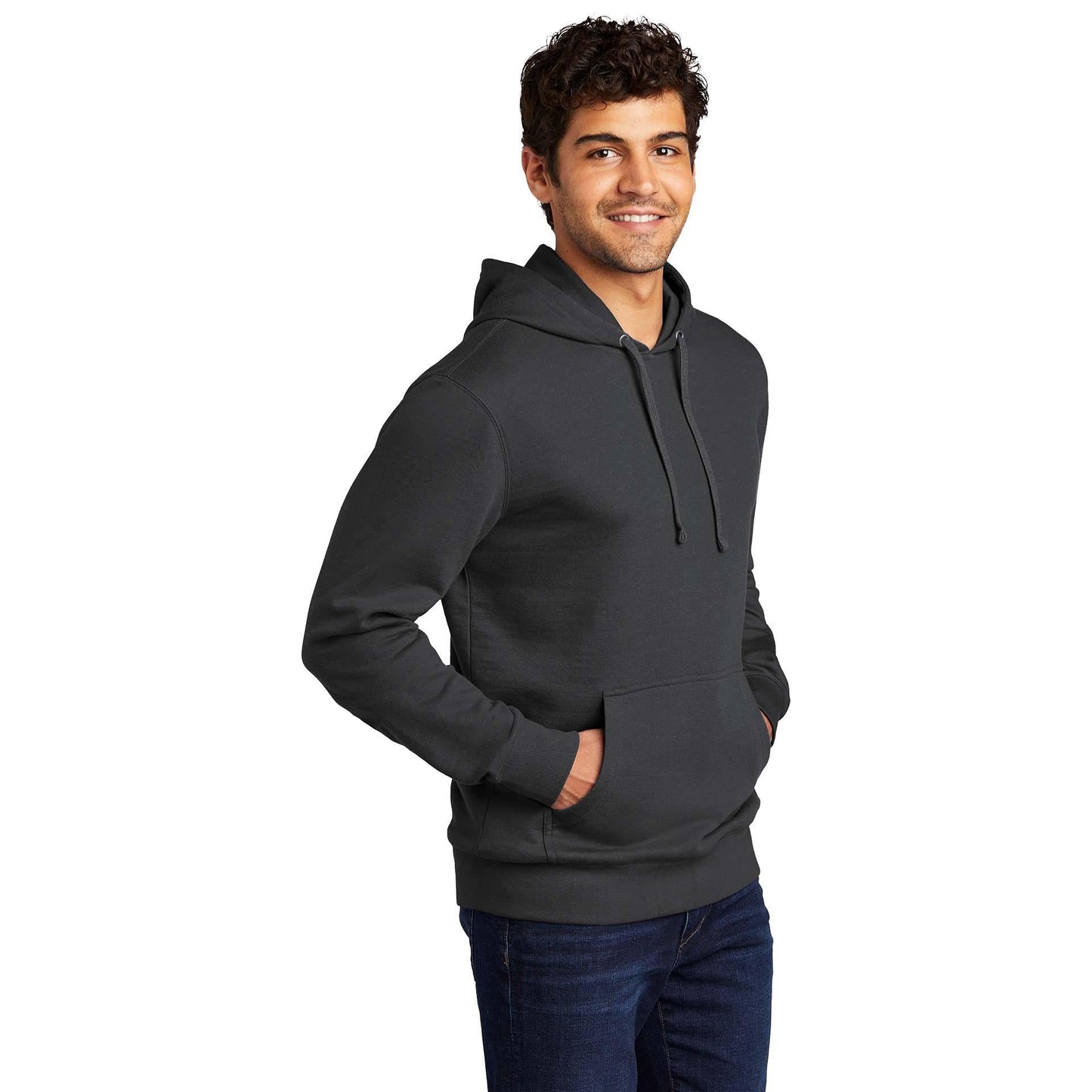 Black Sweatshirts - District - Cozy Hoodie - Comfortable Style