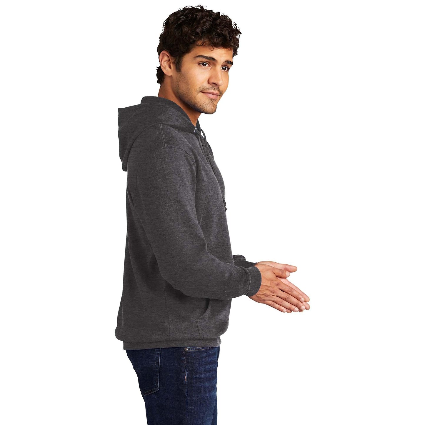 Black Sweatshirts - District - Cozy Hoodie - Comfortable Style