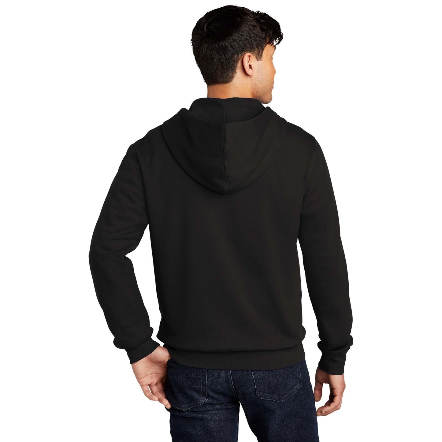 Black Fleece Hoodie - District - Comfortable Fit