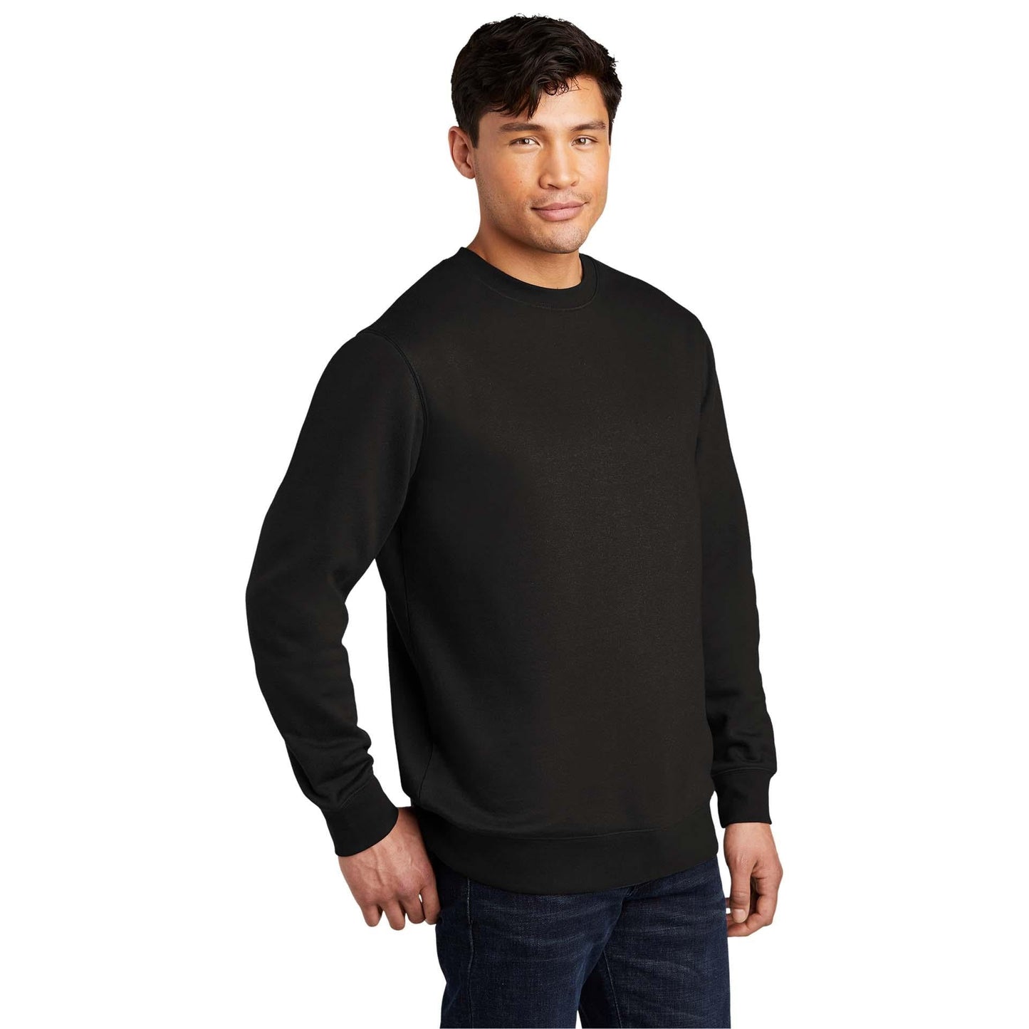 Black Sweatshirts - District - Soft Fleece - Quality Design