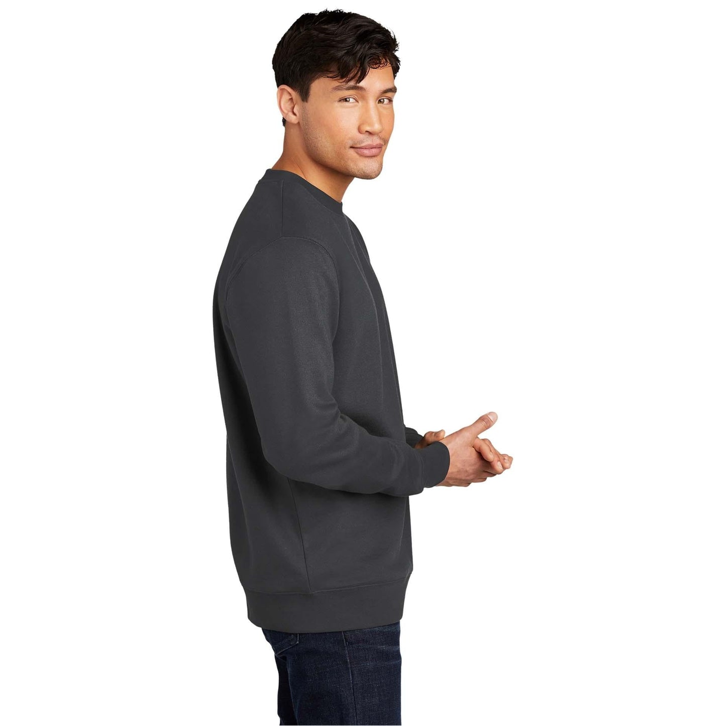 Black Sweatshirts - District - Soft Fleece - Quality Design