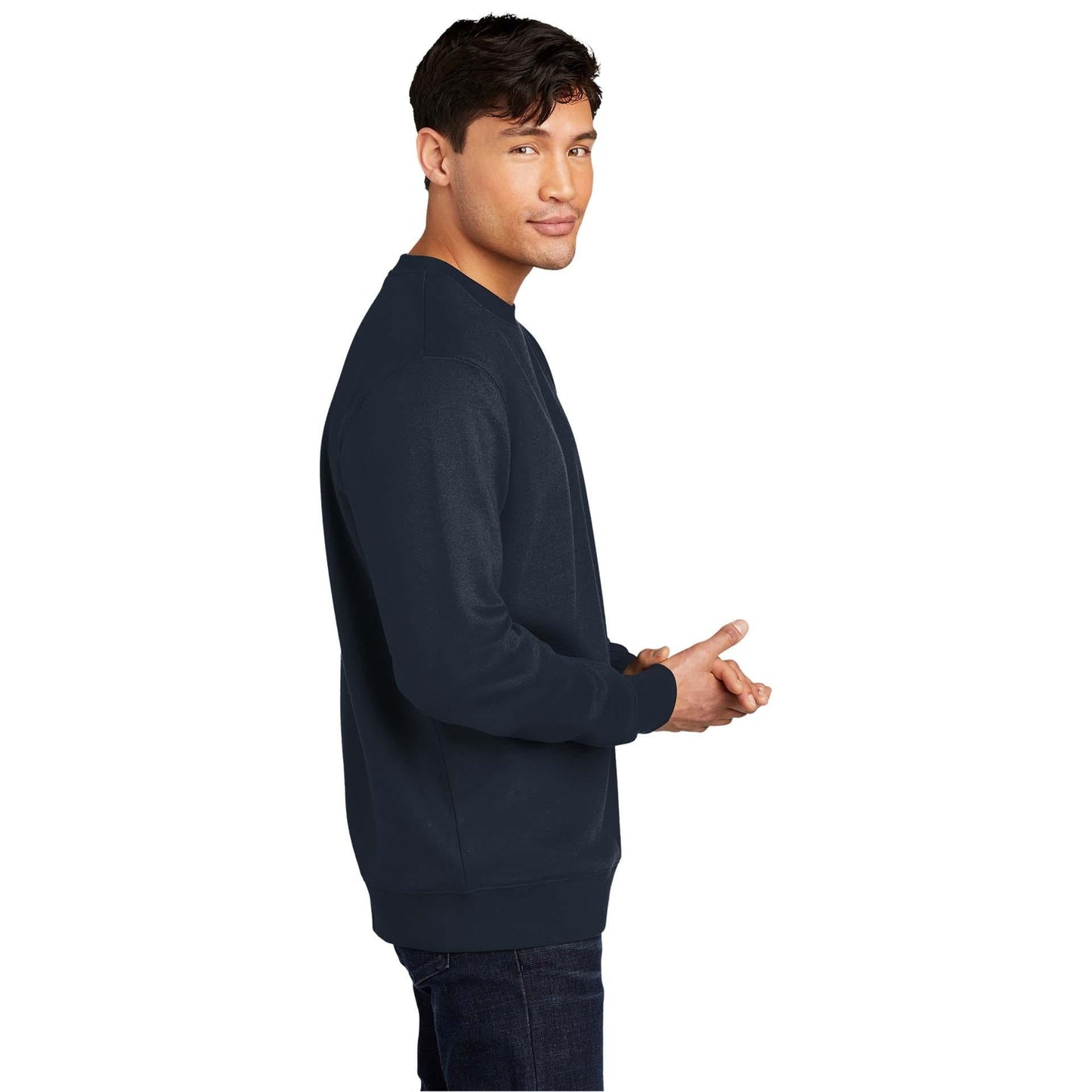 Black Sweatshirts - District - Soft Fleece - Quality Design