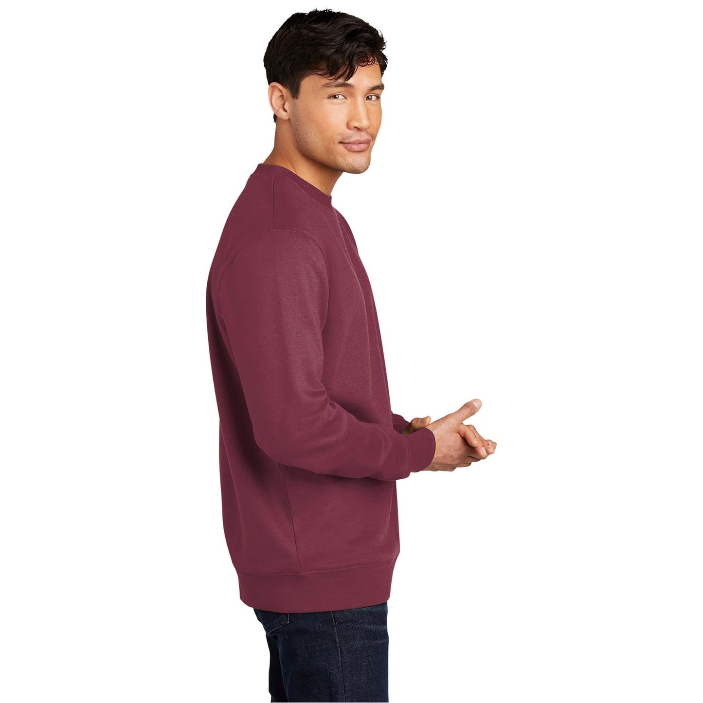 Black Sweatshirts - District - Soft Fleece - Quality Design