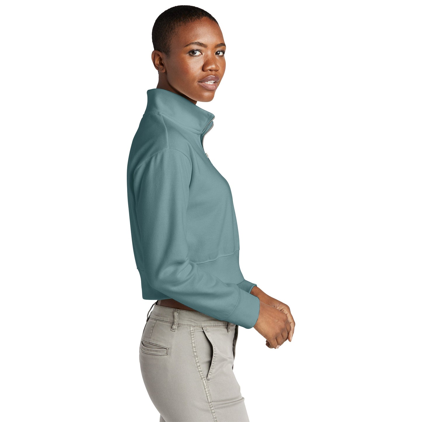 Black Sweatshirts - District - Cozy Fleece Blend - Fashionable