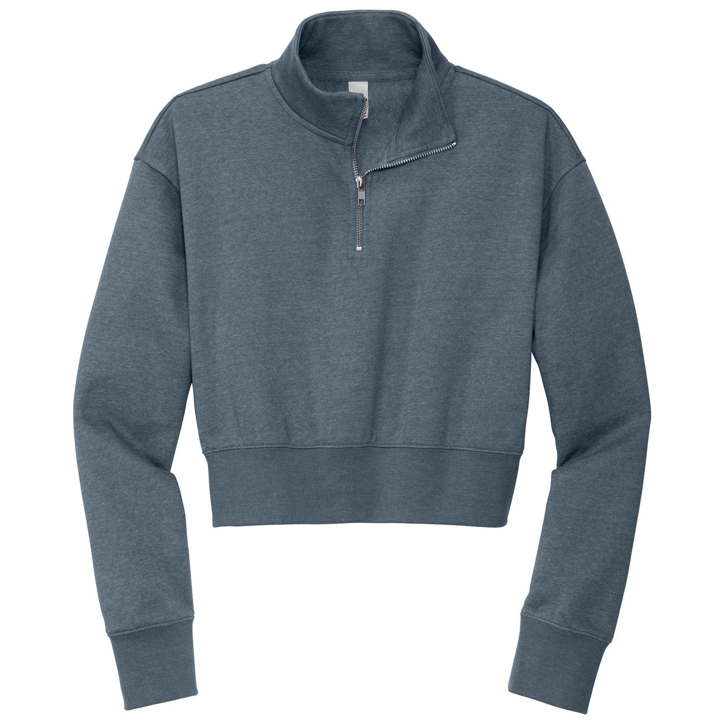 Black Sweatshirts - District - Cozy Fleece Blend - Fashionable