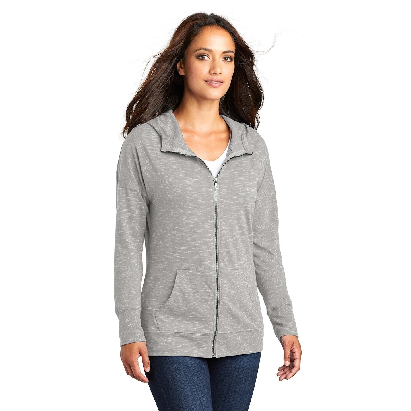 Black Lightweight Hoodie - District - Stylish Comfort