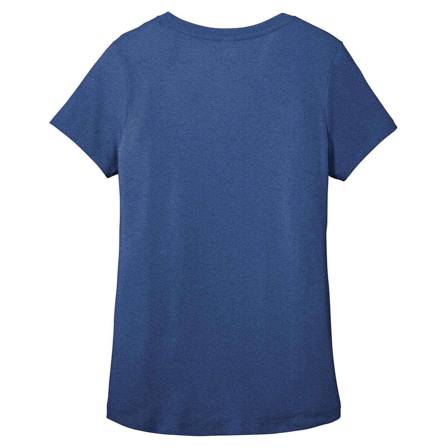 Black T-Shirt - District - Soft Flex Scoop Neck Design