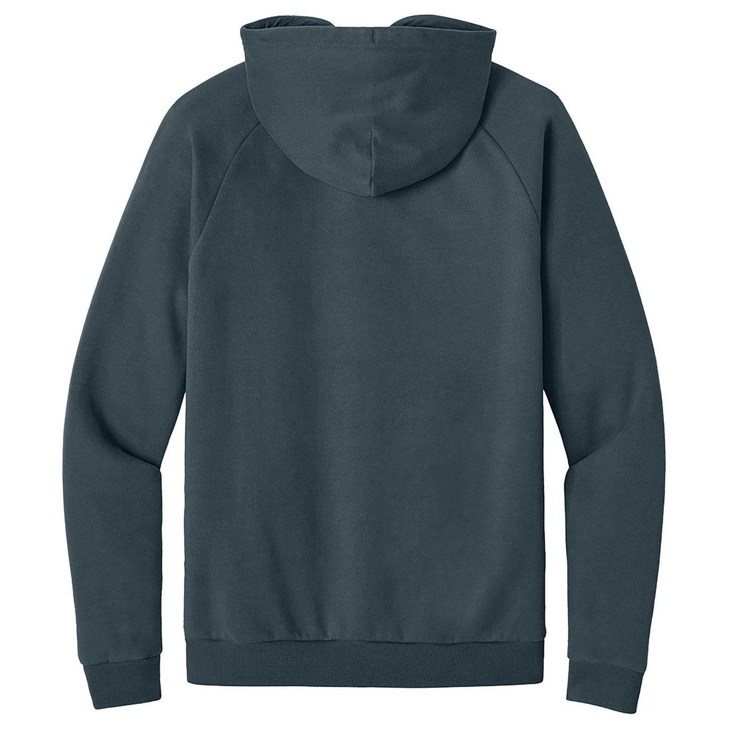 Jet Black Sweatshirt - District - Soft Fleece Fabric