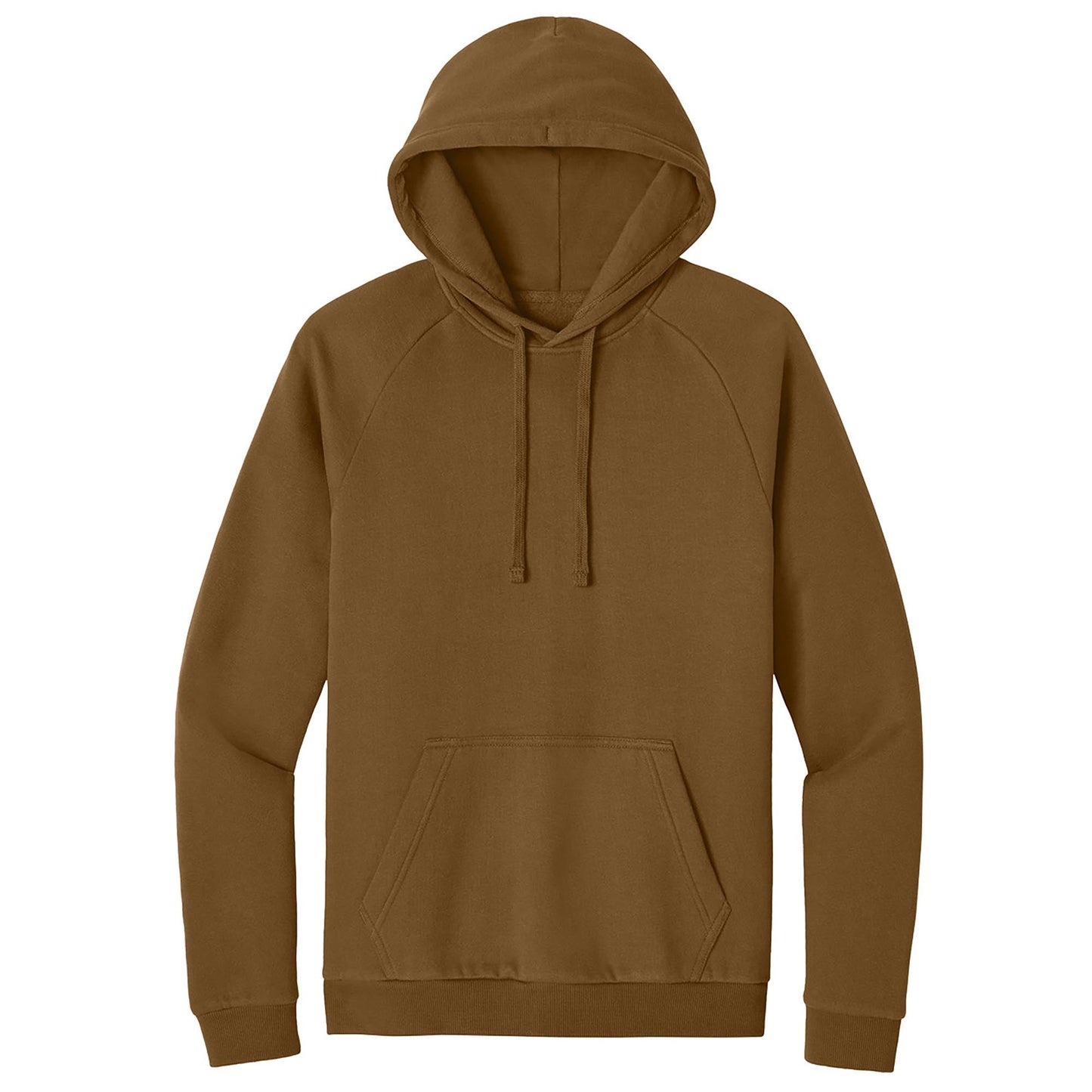 Jet Black Sweatshirt - District - Soft Fleece Fabric
