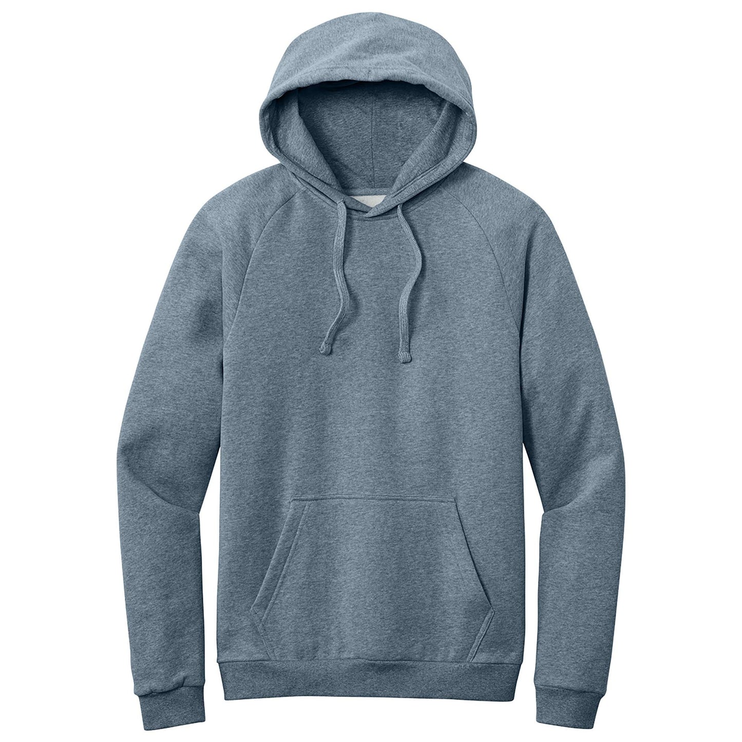 Jet Black Sweatshirt - District - Soft Fleece Fabric