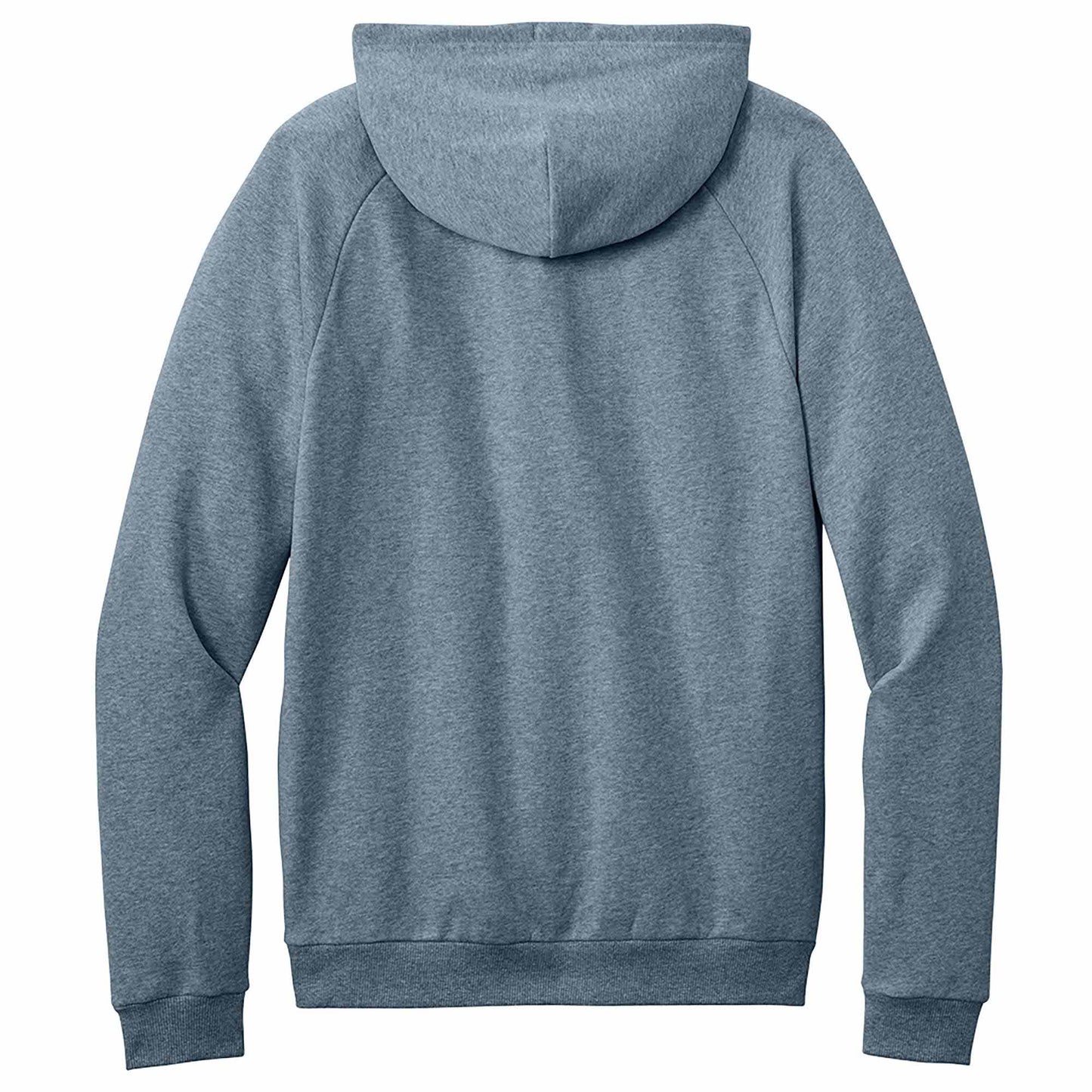 Jet Black Sweatshirt - District - Soft Fleece Fabric