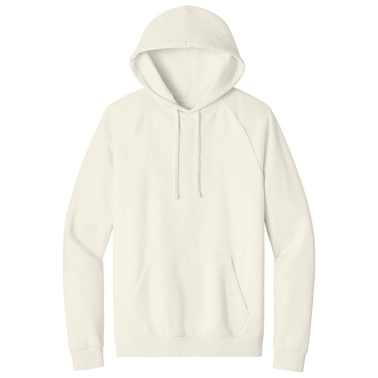 Jet Black Sweatshirt - District - Soft Fleece Fabric