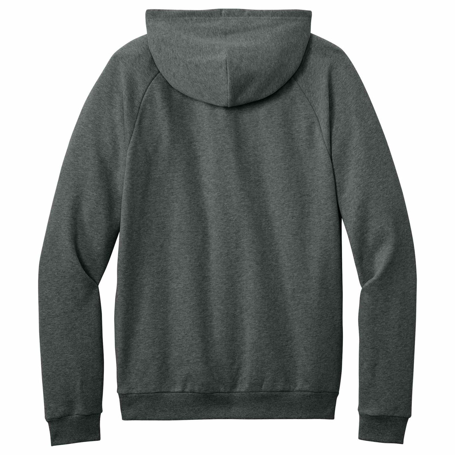 Jet Black Sweatshirt - District - Soft Fleece Fabric