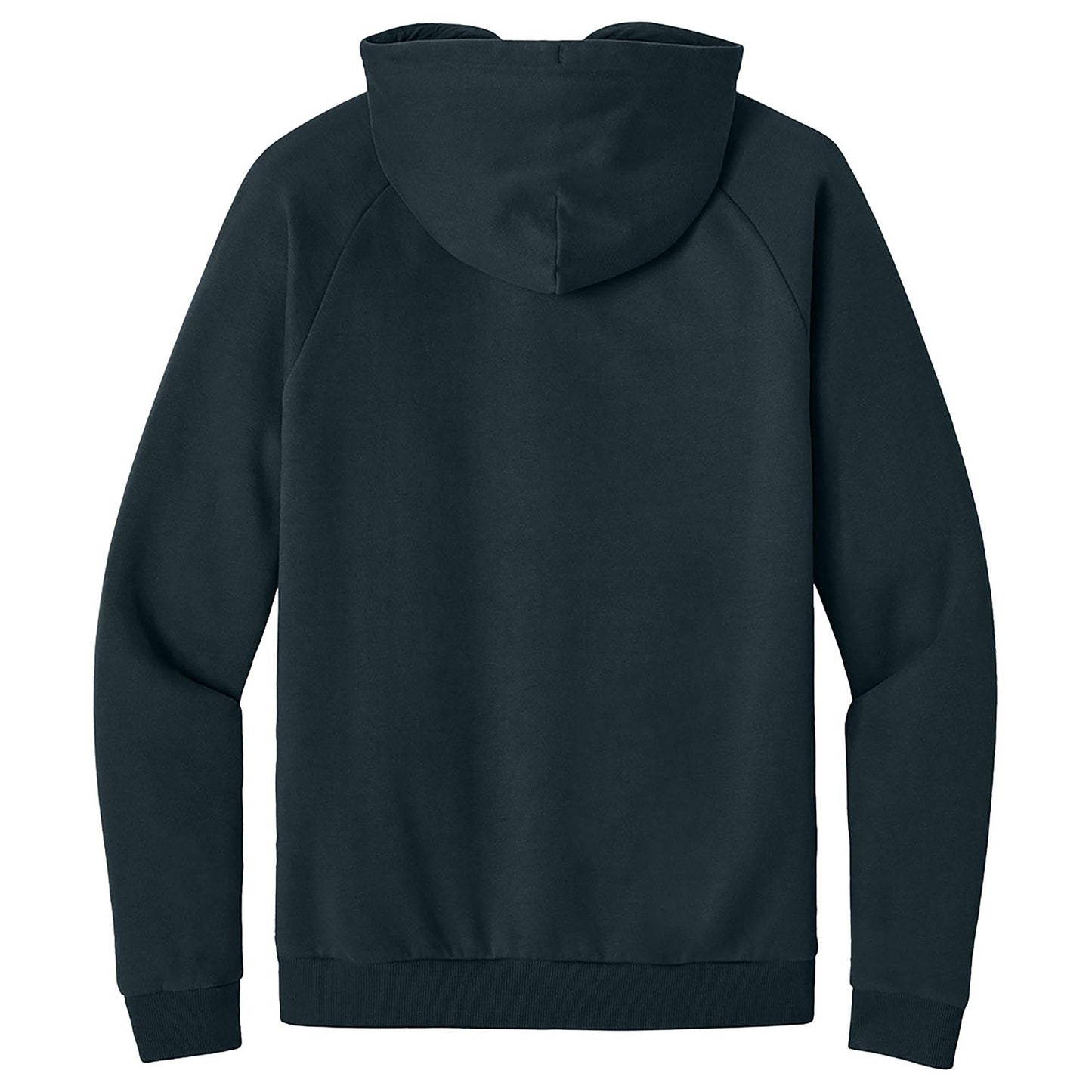 Jet Black Sweatshirt - District - Soft Fleece Fabric
