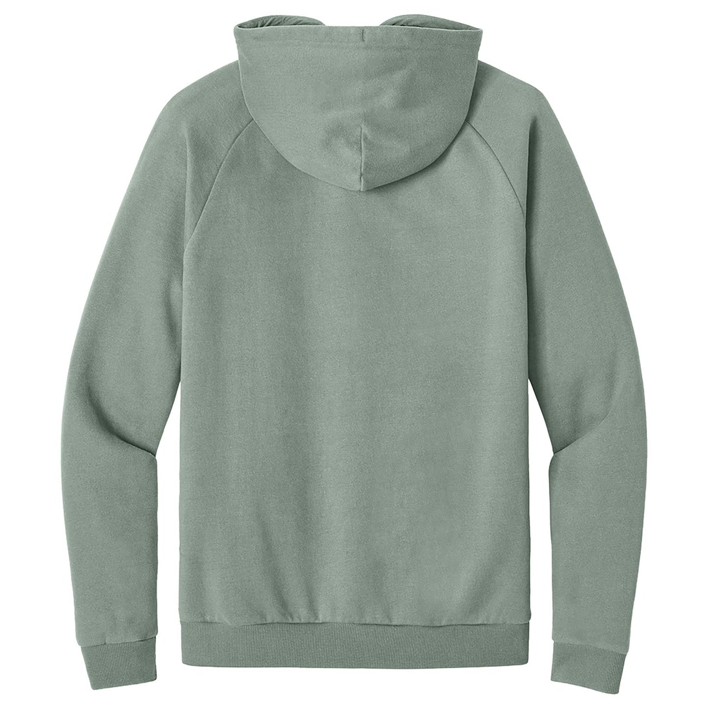 Jet Black Sweatshirt - District - Soft Fleece Fabric
