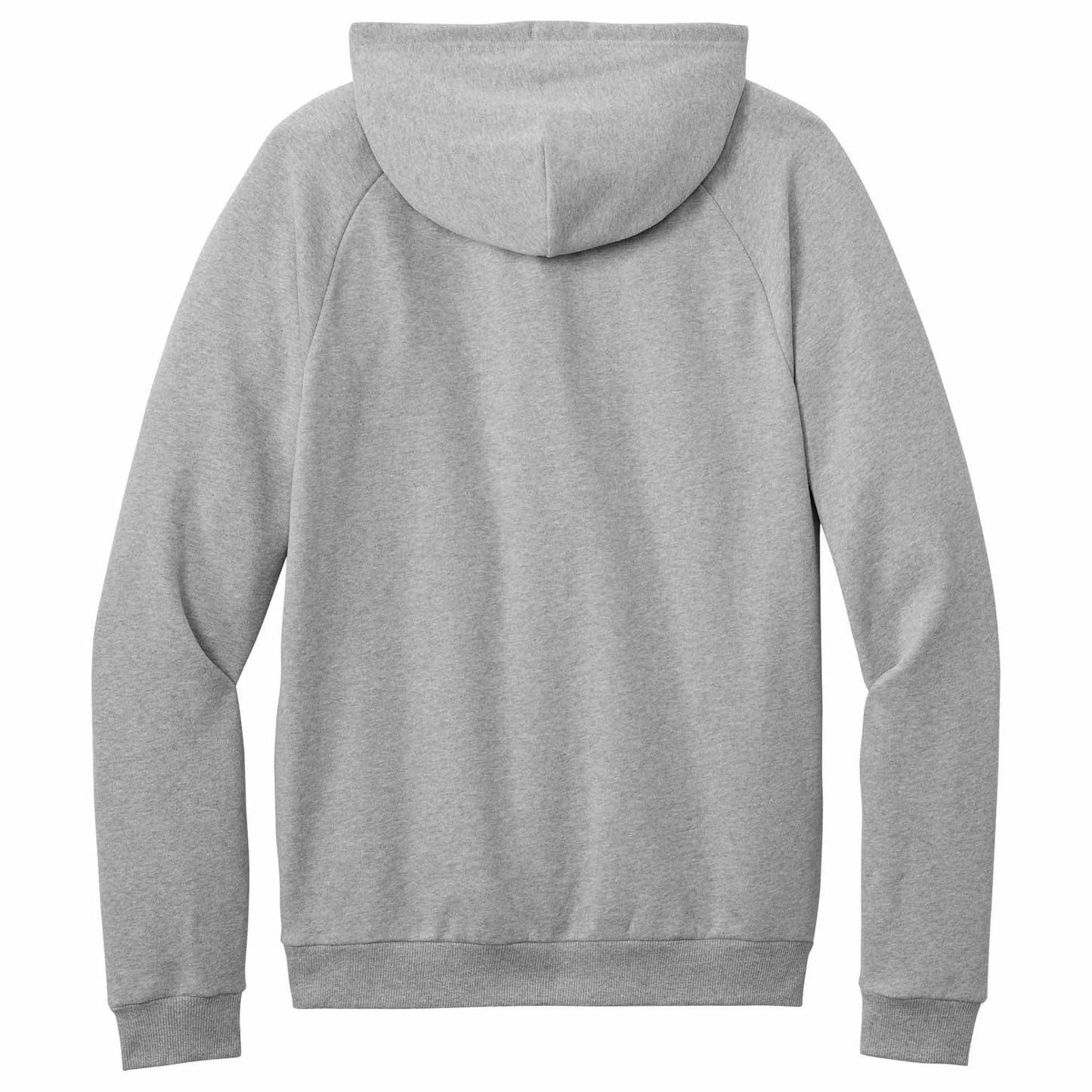 Jet Black Sweatshirt - District - Soft Fleece Fabric
