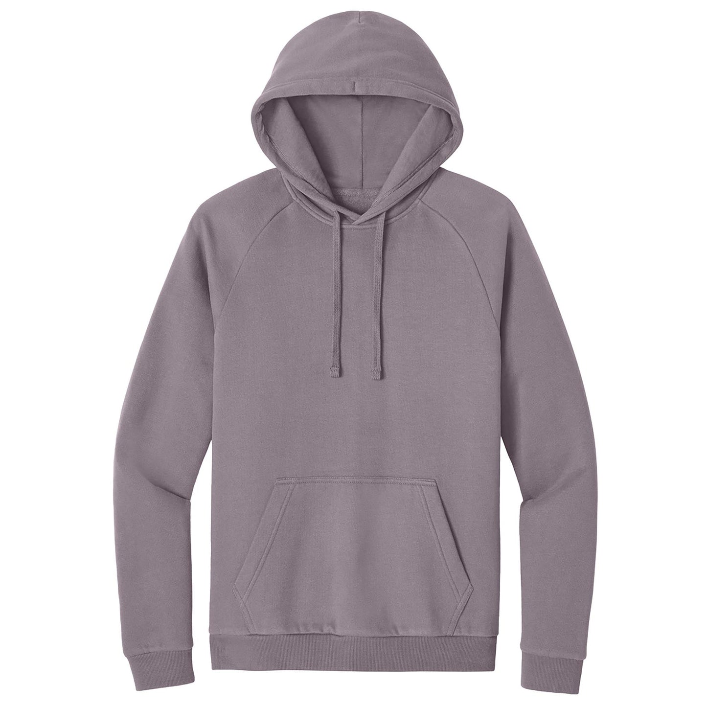 Jet Black Sweatshirt - District - Soft Fleece Fabric