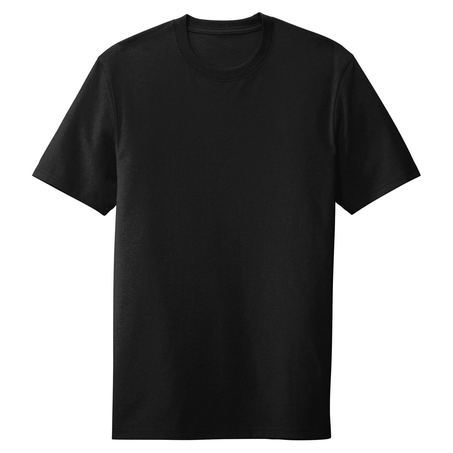 Black T-Shirts - District - Recycled Cotton Blend
