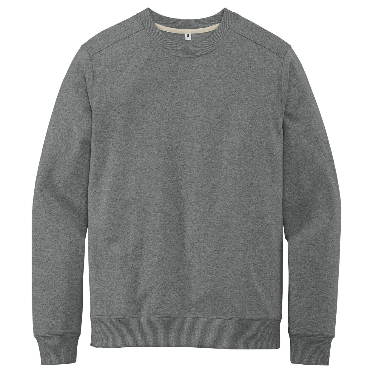 Black Sweatshirts - District - Eco-Friendly Fabric, Comfort