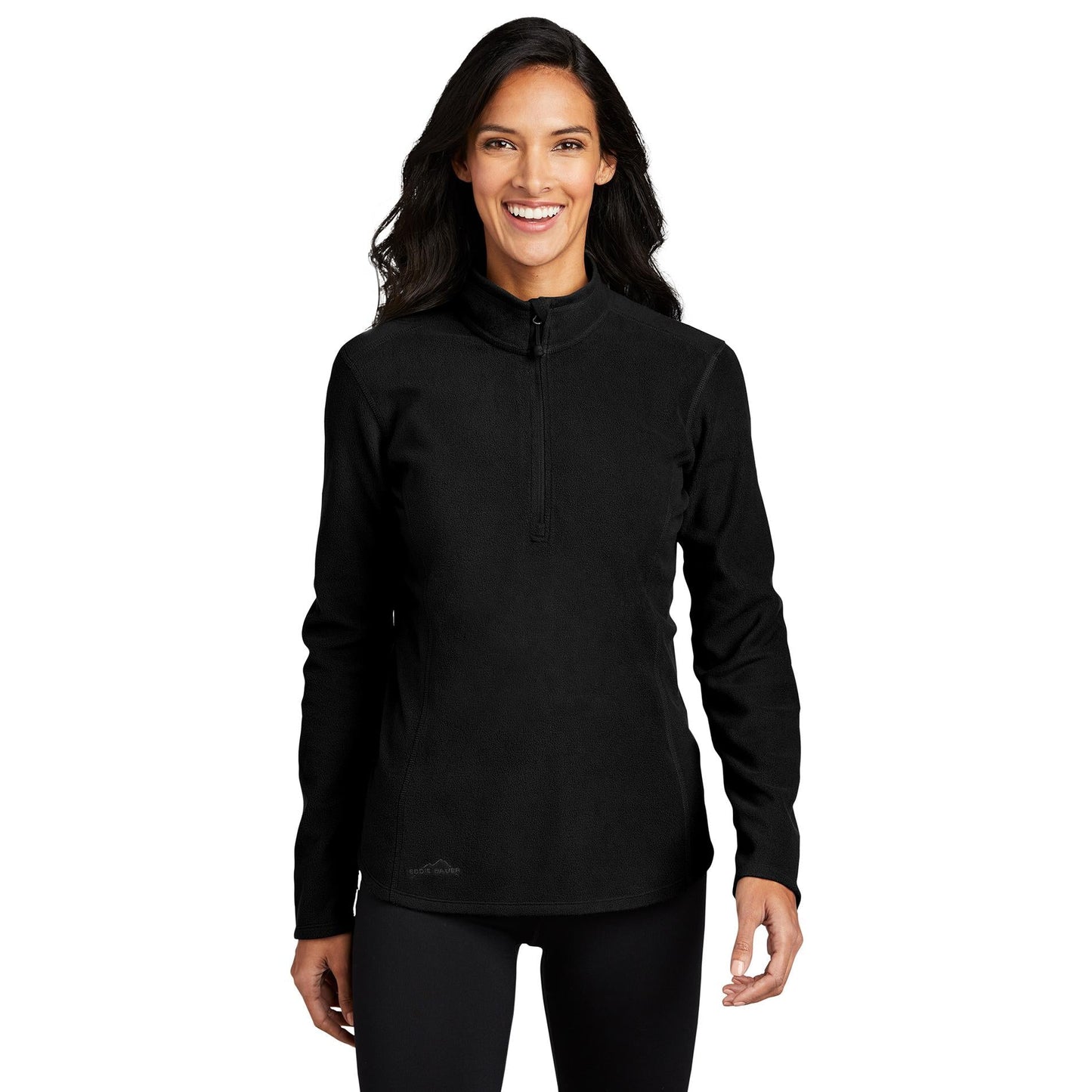 Black Sweatshirts - Lightweight Jacket - Eddie Bauer - Microfleece