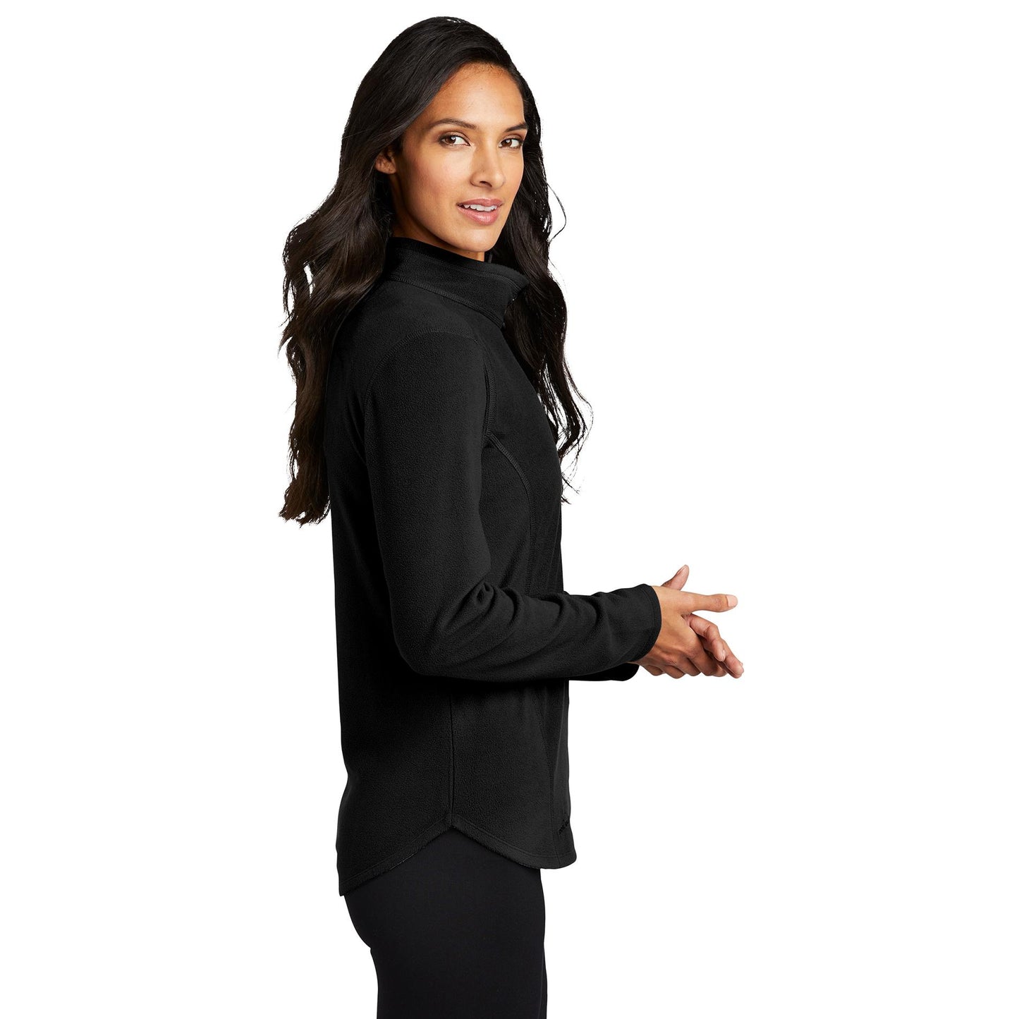 Black Sweatshirts - Lightweight Jacket - Eddie Bauer - Microfleece