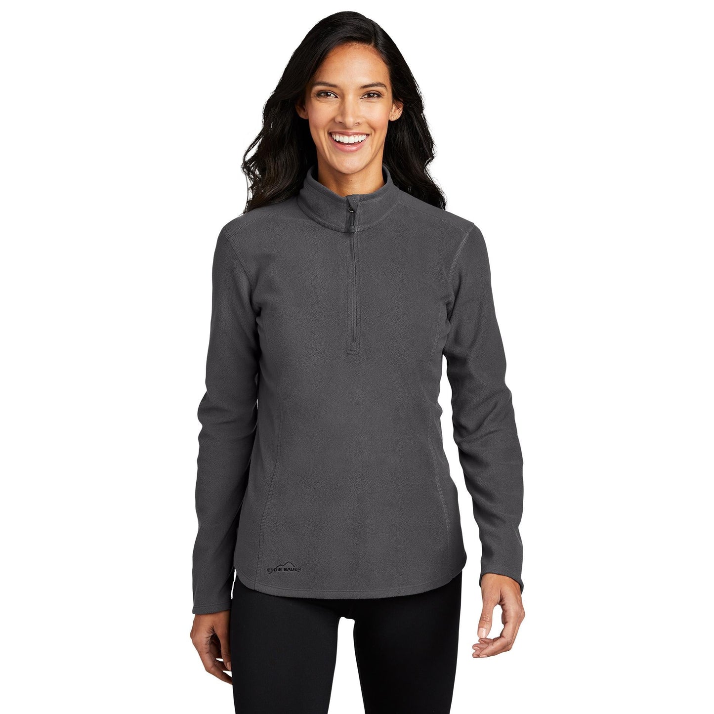 Black Sweatshirts - Lightweight Jacket - Eddie Bauer - Microfleece