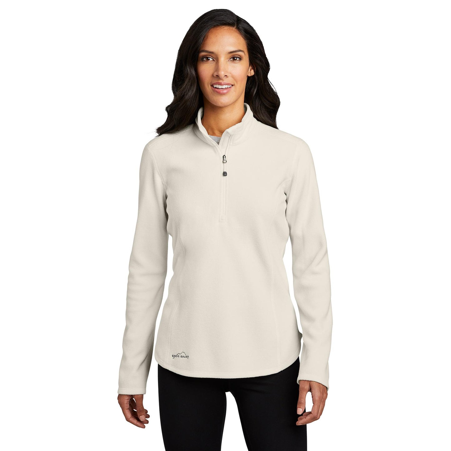 Black Sweatshirts - Lightweight Jacket - Eddie Bauer - Microfleece