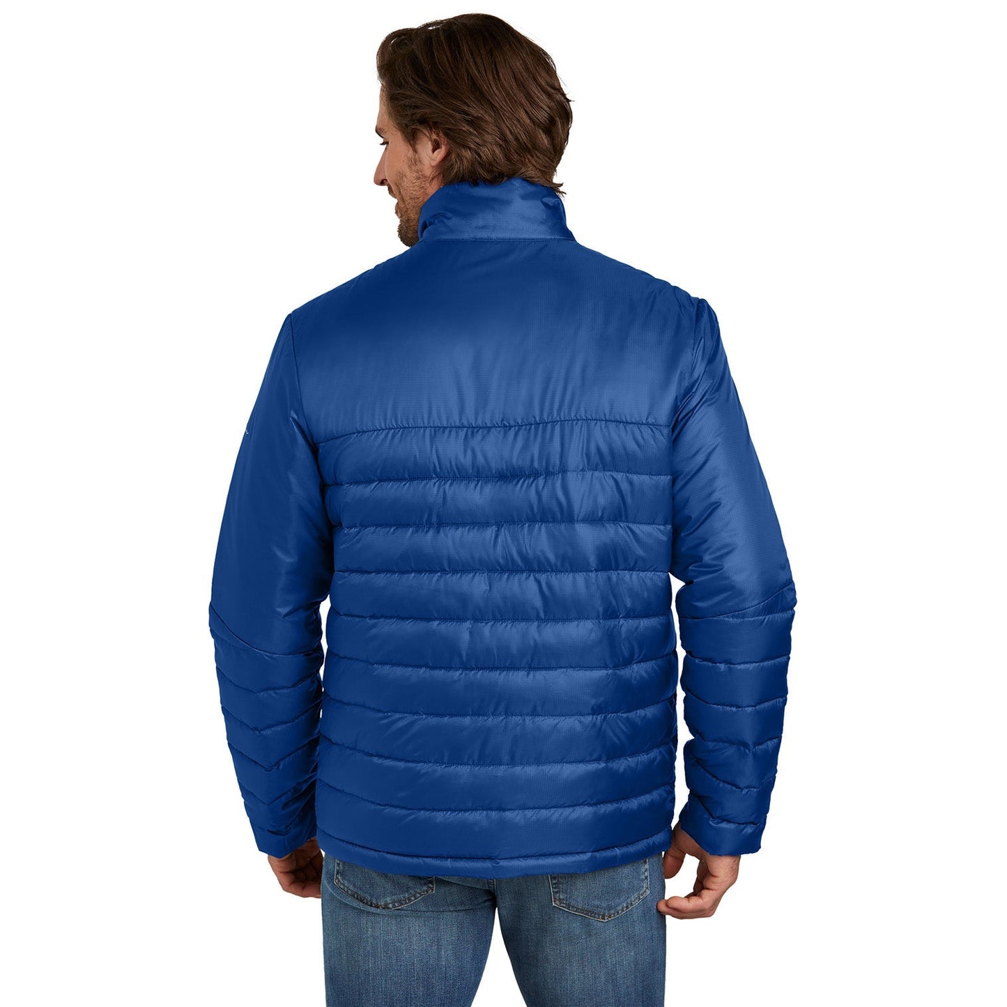 Deep Black Jacket - Eddie Bauer - Quilted Design