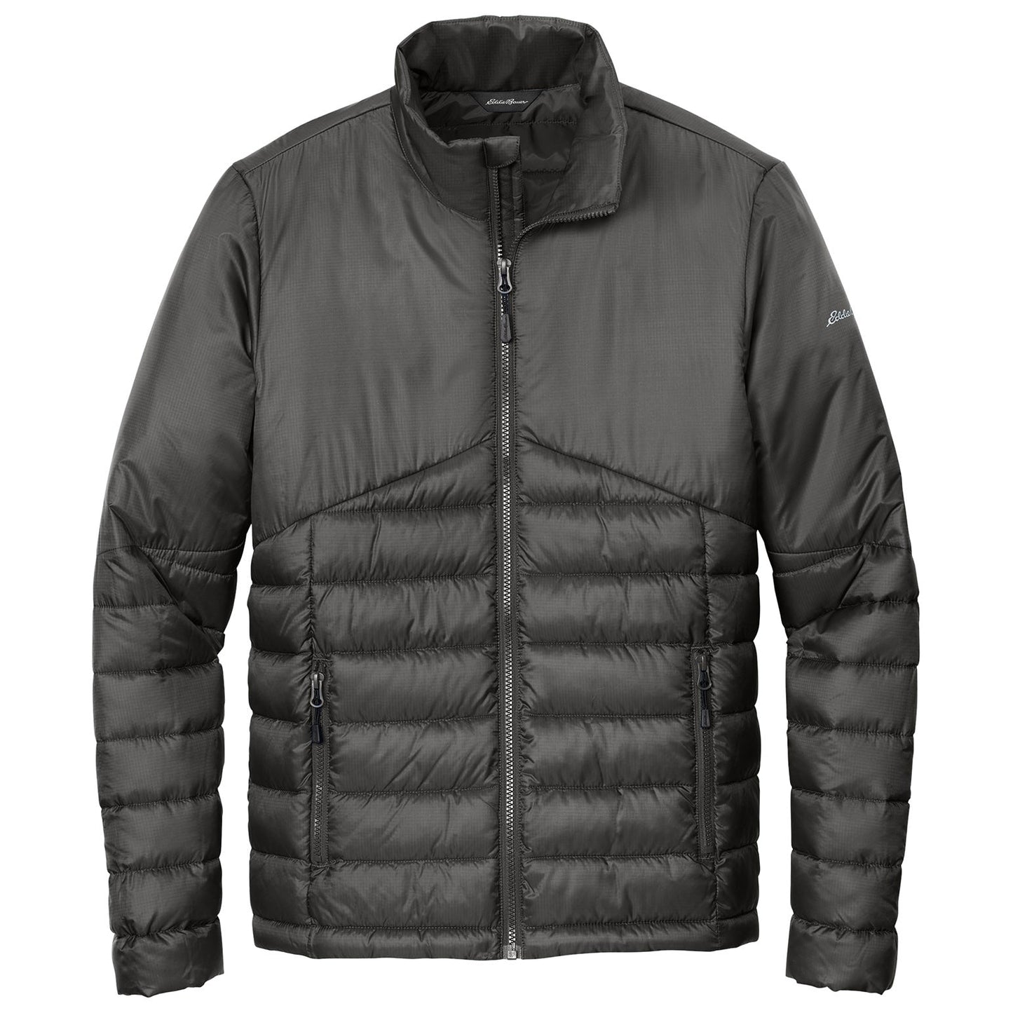 Deep Black Jacket - Eddie Bauer - Quilted Design