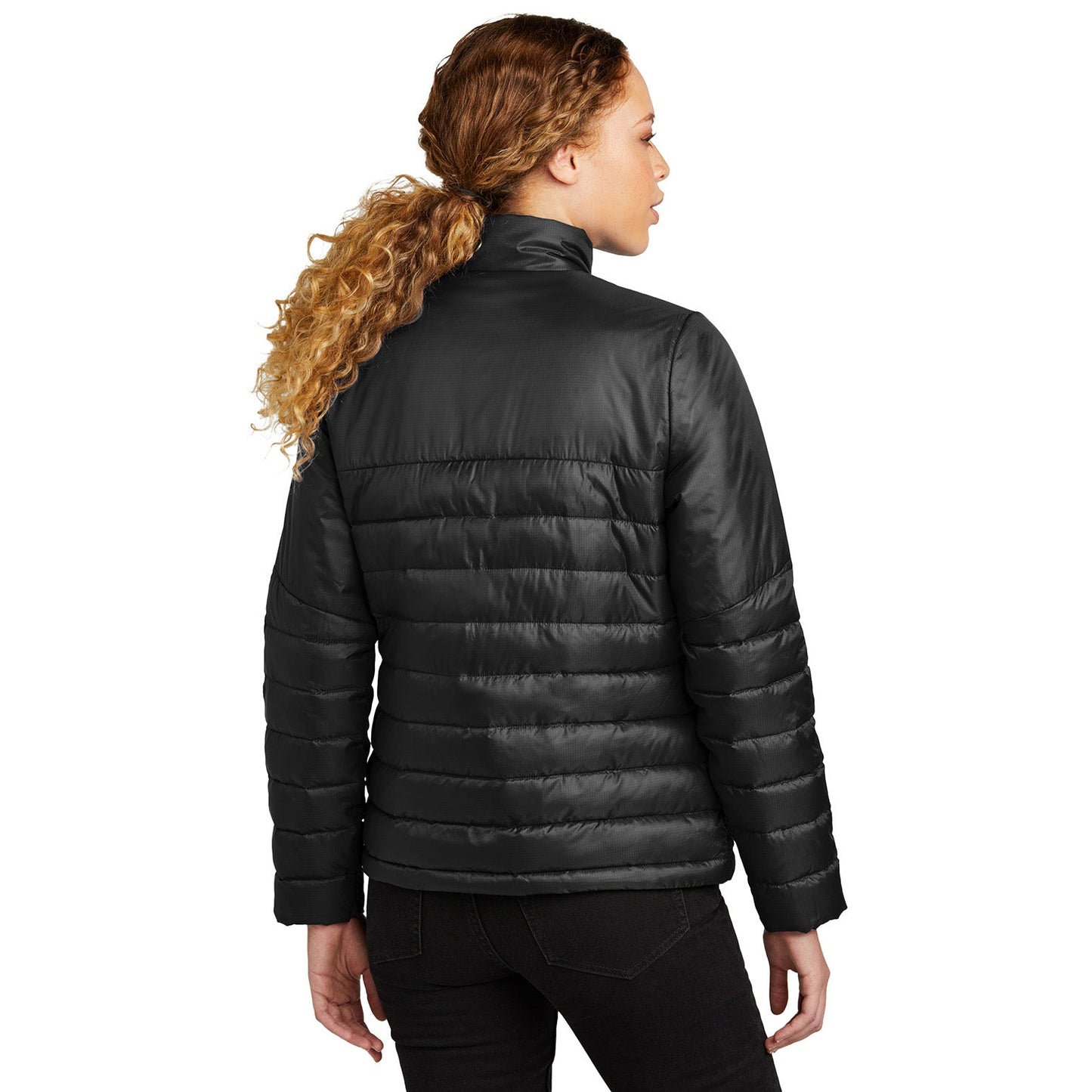 Deep Black Jackets - Eddie Bauer - Quilted Design